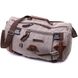 Рюкзак-трансформер у стилі мілітарі із щільного текстилю Vintage 22156 Сірий 56792 фото 3