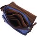 Мужская сумка через плечо для ноутбука 13" из плотного текстиля Vintage 22203 Синий 56836 фото 4