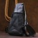 Стильная кожаная мужская сумка через плечо Vintage 20672 Черный 20672 фото 7