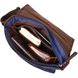 Мужская сумка через плечо для ноутбука 13" из плотного текстиля Vintage 22203 Синий 56836 фото 5