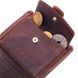 Компактный мужской бумажник из добротной винтажной кожи KARYA 21328 Коричневый 21328 фото 6