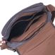 Вертикальная мужская сумка через плечо текстильная 21261 Vintage Черная 55145 фото 4