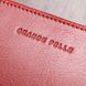Стильный кожаный женский кошелек на молнии GRANDE PELLE 11563 Красный 11563 фото 8