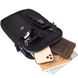 Універсальна текстильна чоловіча сумка на два відділення Vintage 20660 Чорна 20660 фото 4