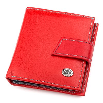 Гаманець жіночий ST Leather 18337 (SB430) компактний шкіряний Червоний 18337 фото