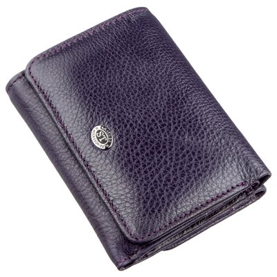 Гарний жіночий гаманець невеликого розміру ST Leather 18889 Фіолетовий 18889 фото