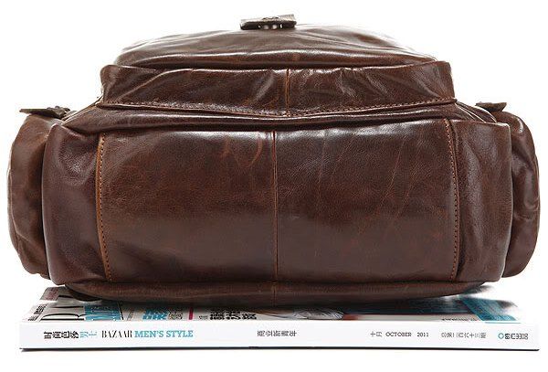 Рюкзак Vintage 14232 кожаный Коричневый 20147 фото