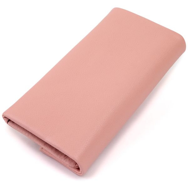 Клатч конверт з кишенею для мобільного шкіряний жіночий ST Leather 19271 Рожевий 19271 фото