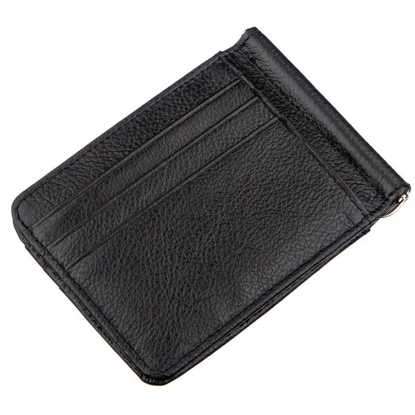 Мужской зажим с карманами для карточек ST Leather 18940 Черный 18940 фото