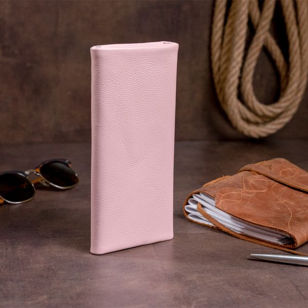 Клатч конверт с карманом для мобильного кожаный женский ST Leather 19271 Розовый 19271 фото