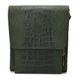 Шкіряна сумка через плече RepE-3027-4lx бренду TARWA зелений колір рептилія RepE-3027-4lx фото 2