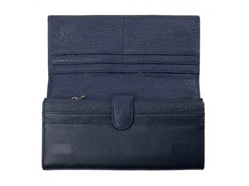 Синій шкіряний гаманець MARCO COVERNA mc1415-3 mc1415-3 фото