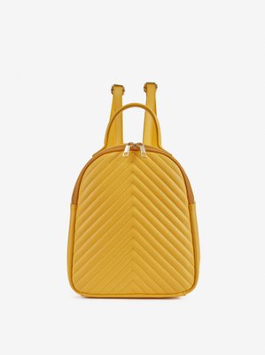 Желтый женский рюкзак из кожи Virginia Conti Vc03354 yellow Vc03354 yellow фото