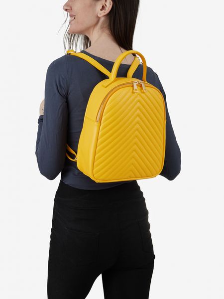 Жлвтий жіночий рюкзак зі шкіри Virginia Conti Vc03354 yellow Vc03354 yellow фото
