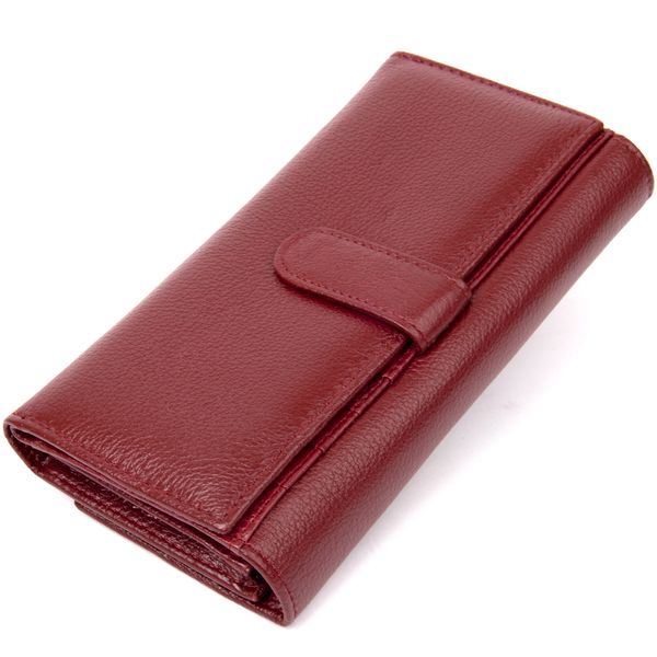 Сучасний гаманець для жінок ST Leather 19392 Темно-червоний 19392 фото