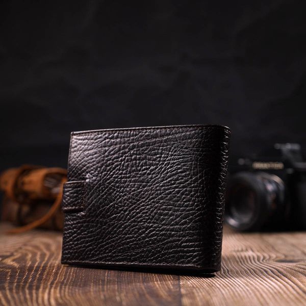 Зручний чоловічий гаманець горизонтального формату з натуральної шкіри Tony Bellucci 22016 Коричневий 22016 фото