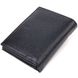 Невеликий вертикальний гаманець з натуральної шкіри CANPELLINI 21671 Чорний 21671 фото 2