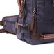 Великий рюкзак-трансформер у стилі мілітарі із щільного текстилю Vintage 22157 Чорний 56793 фото 7