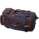 Великий рюкзак-трансформер у стилі мілітарі із щільного текстилю Vintage 22157 Чорний 56793 фото 3