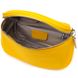 Яркая женская сумка через плечо из натуральной кожи 22116 Vintage Желтая 22116 фото 5