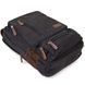 Рюкзак текстильний дорожній унісекс на два відділення Vintage 20611 Чорний 20611 фото 5