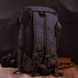 Великий рюкзак-трансформер у стилі мілітарі із щільного текстилю Vintage 22157 Чорний 56793 фото 9
