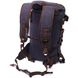 Великий рюкзак-трансформер у стилі мілітарі із щільного текстилю Vintage 22157 Чорний 56793 фото 2