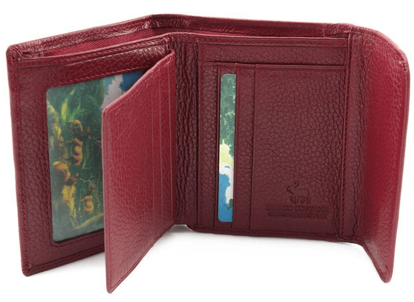 Бордовый маленький женский кошелёк Marco Coverna MC-2047A-4 MC-2047A-4 фото