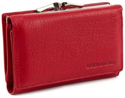 Красный женский кошелёк из телячьей кожи Marco Coverna 2049A-2 2049A-2 фото