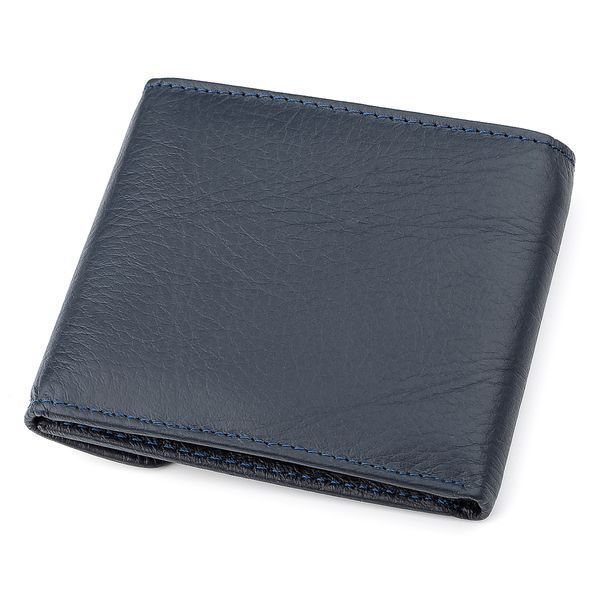 Гаманець ST Leather 18315 (ST155) шкіряний Синій 18315 фото