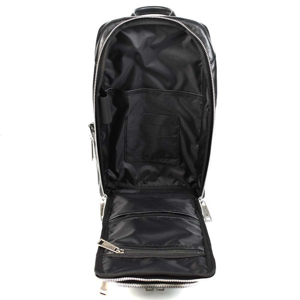 Чоловічий рюкзак слінг на одне плече TARWA GA-0910-4lx чорна Наппа GA-0910-4lx фото