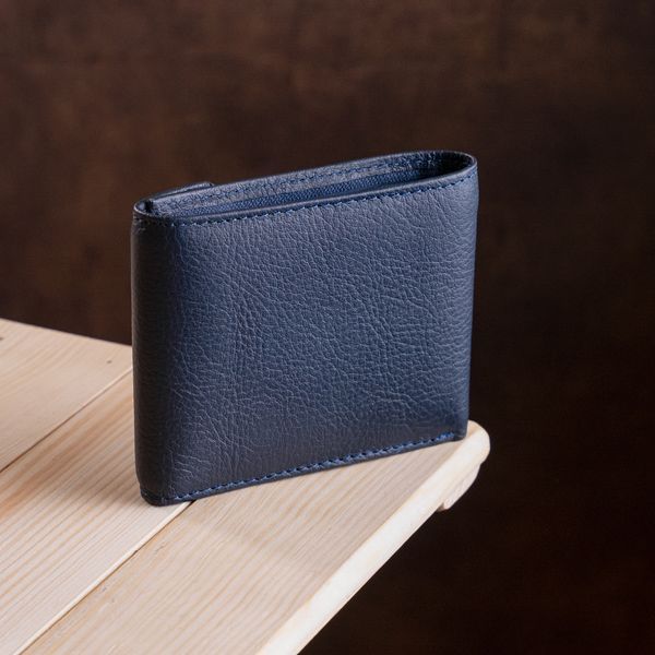 Гаманець ST Leather 18315 (ST155) шкіряний Синій 18315 фото