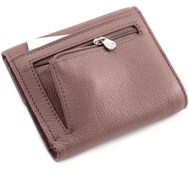 Пудровый кожаный кошелёк на магните Marco Coverna MC-2047A-6 MC-2047A-6 фото