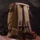 Місткий рюкзак-трансформер у стилі мілітарі із щільного текстилю Vintage 22158 Оливковий 56794 фото 9