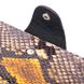 Незвичайне жіноче портмоне з натуральної фактурної шкіри під змію KARYA 21004 Різнокольоровий 21004 фото 3