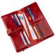 Бумажник женский вертикальный из кожи алькор SHVIGEL 16203 Красный 16203 фото 4