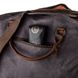 Стильна дорожня сумка з кишенею Vintage 20114 Сіра 20114 фото 3