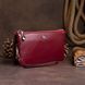 Вместительный клатч на два отделения женский ST Leather 19249 Бордовый 47187 фото 6