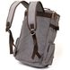 Рюкзак текстильный дорожный унисекс с ручками Vintage 20662 Серый 49037 фото 3