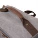 Рюкзак текстильний дорожній унісекс з ручками Vintage 20662 Сірий 49037 фото 6