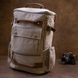 Рюкзак текстильный дорожный унисекс с ручками Vintage 20662 Серый 49037 фото 7