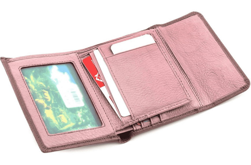 Пудровий шкіряний гаманець на магніті Marco Coverna MC-2047A-6 MC-2047A-6 фото