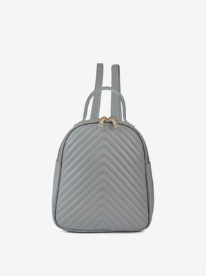 Серый женский рюкзак из кожи Virginia Conti Vc03354 Grey Vc03354 Grey фото
