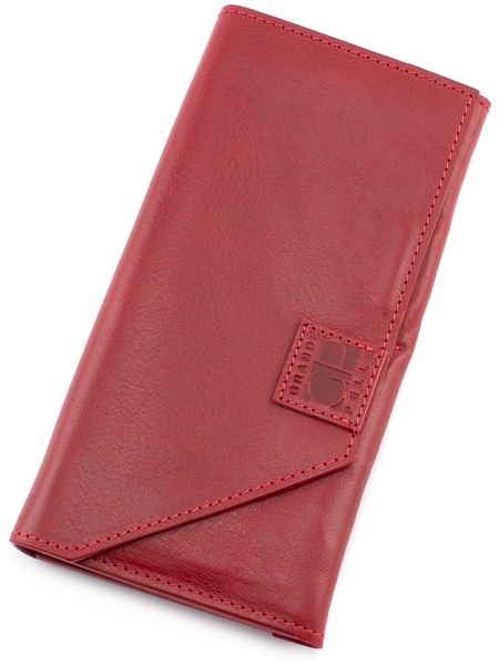 Червоний жіночий гаманець з натуральної шкіри Grande Pelle 513660 513660 фото