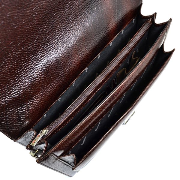 Мужской кожаный портфель DESISAN 206-019 206-019 фото