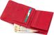 Красный кожаный кошелёк на магните Marco Coverna MC-2047A-2 MC-2047A-2 фото 4