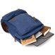 Рюкзак текстильний дорожній унісекс на два відділення Vintage 20613 Синій 48988 фото 7