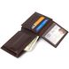 Стильний гаманець для чоловіків із натуральної шкіри флотар CANPELLINI 21923 Коричневий 21923 фото 4