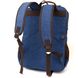 Рюкзак текстильний дорожній унісекс на два відділення Vintage 20613 Синій 48988 фото 2