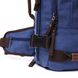 Функціональний рюкзак-трансформер у стилі мілітарі із щільного текстилю Vintage 22159 Синій 56795 фото 7